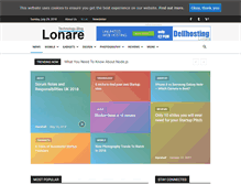 Tablet Screenshot of lonare.com